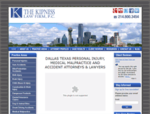 Tablet Screenshot of kiplawfirm.com